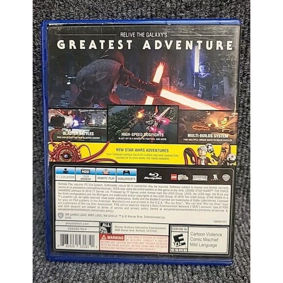 LEGO Star Wars: The Force Awakens PS4 CIB W/ Manual PlayStation 4 - Picture 2 of 4